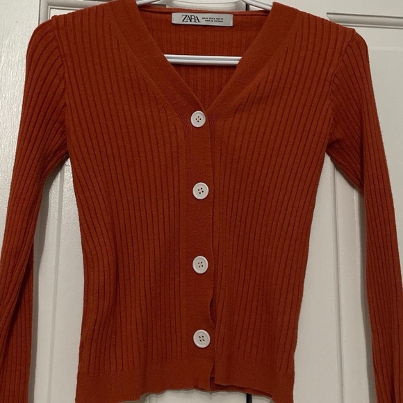 Zara Ribbed Cardigan - Picture 4 of 4
